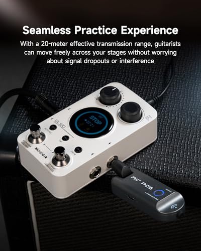 Wireless System Transmitter and Receiver for Electric Guitar U78697