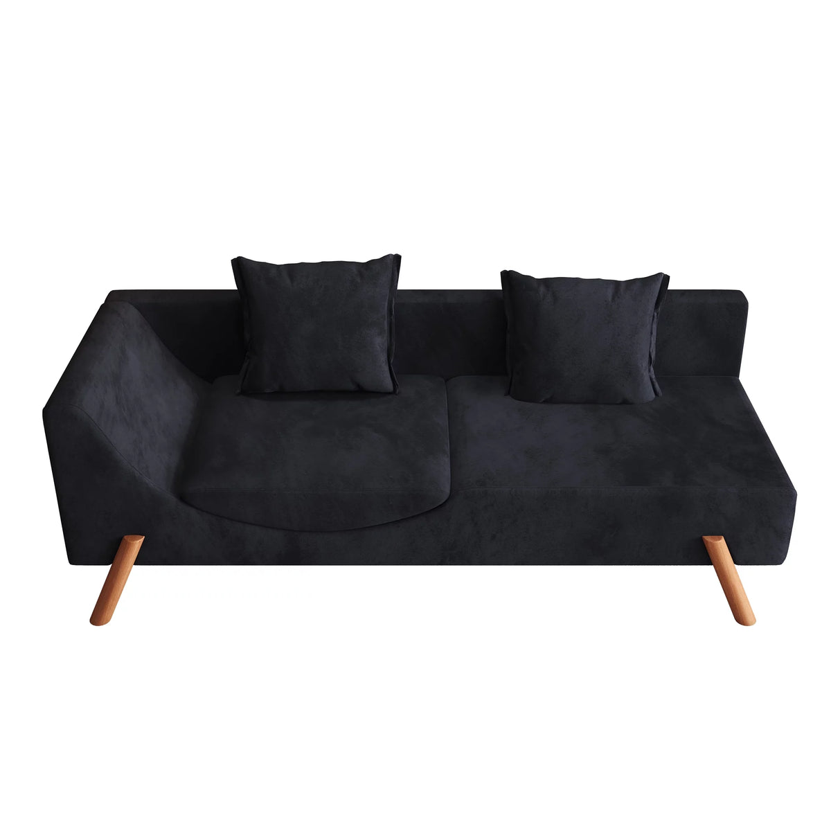 Convertible Multifunctional Chaise Longue Loveseat Sofa P486