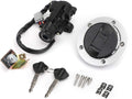 Ignition Switch Fuel Gas Cap Seat Lock Keys for Suzuki GSXR 600 750 1000 V-Strom U30974