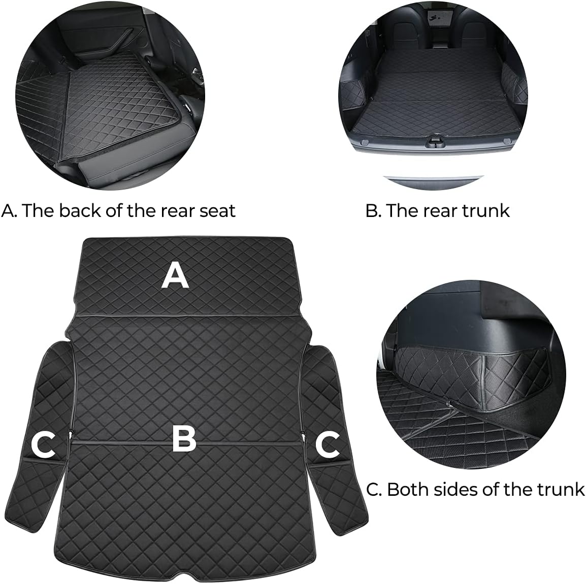 Waterproof Pet Cargo Liner for Model Y E157