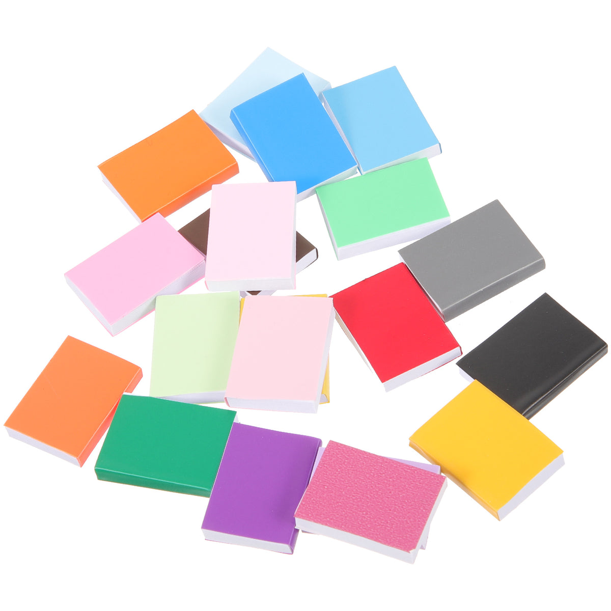 20pcs Colored Miniature Book Models Doll House Decor O754