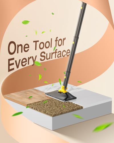 10-in-1 Steam Mop with Detachable Handheld Steamer, 350ml Tank, 2-Level Control and Swivel Head, Gray K9025