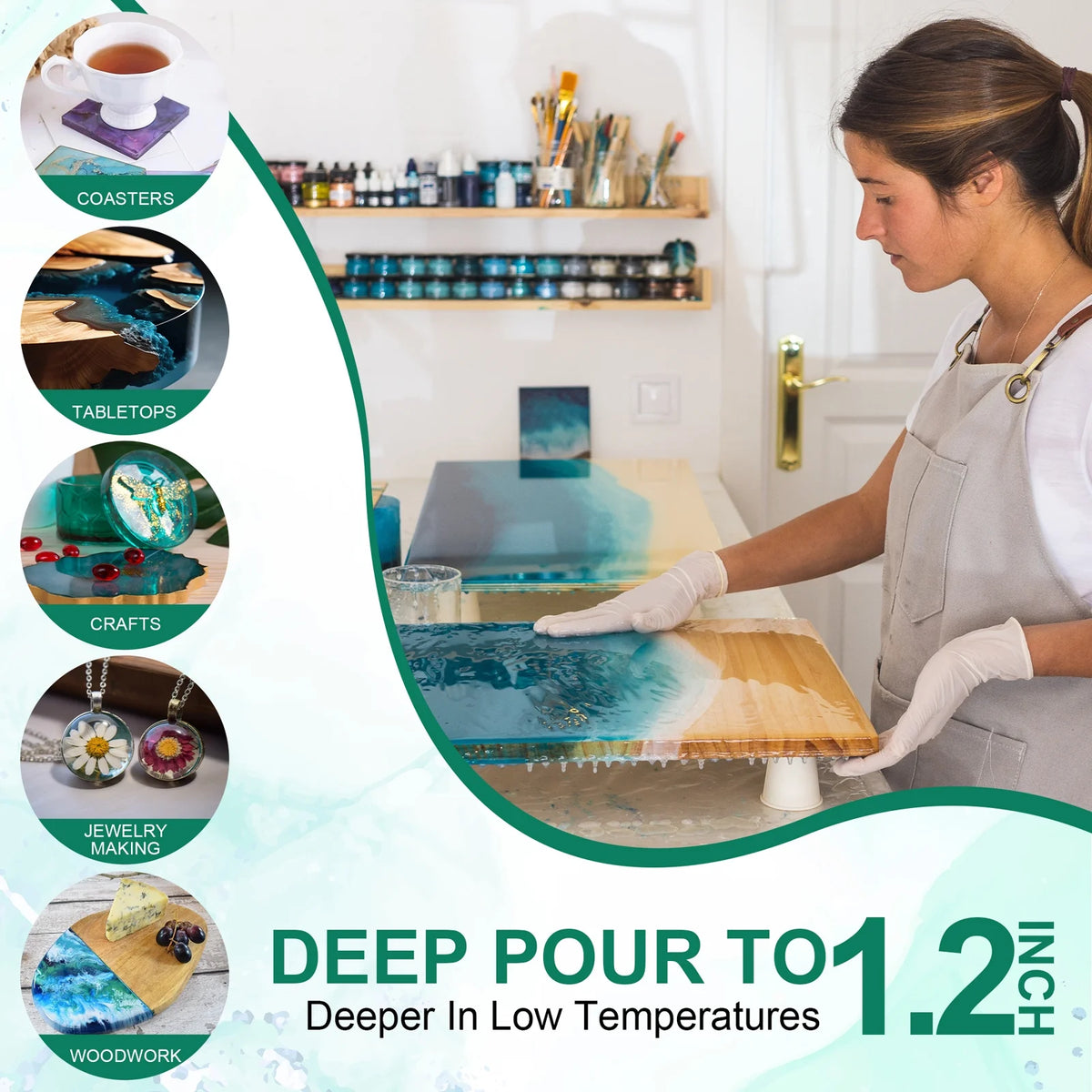 2 Gallon Crystal Clear Epoxy Resin R51489