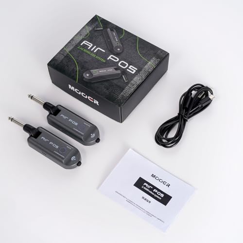 Wireless System Transmitter and Receiver for Electric Guitar U78697