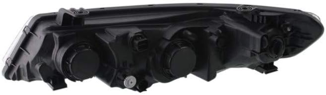 Black Housing Headlight Pair for Kia Forte 2010 2011 2012 2013 Z1258