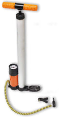 22" High-Pressure Hand Pump with Dial Gauge, Lightweight Metal Body B421