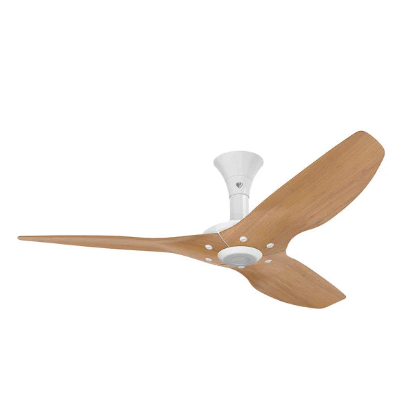 60 Ceiling Fan with Bamboo Blades and White Finish Q952