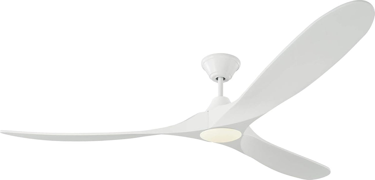 Matte Black 60 Ceiling Fan with LED Light and Remote Control X1343