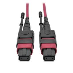 OM4 Fiber Optic Patch Cable 3.3 ft Magenta K584764