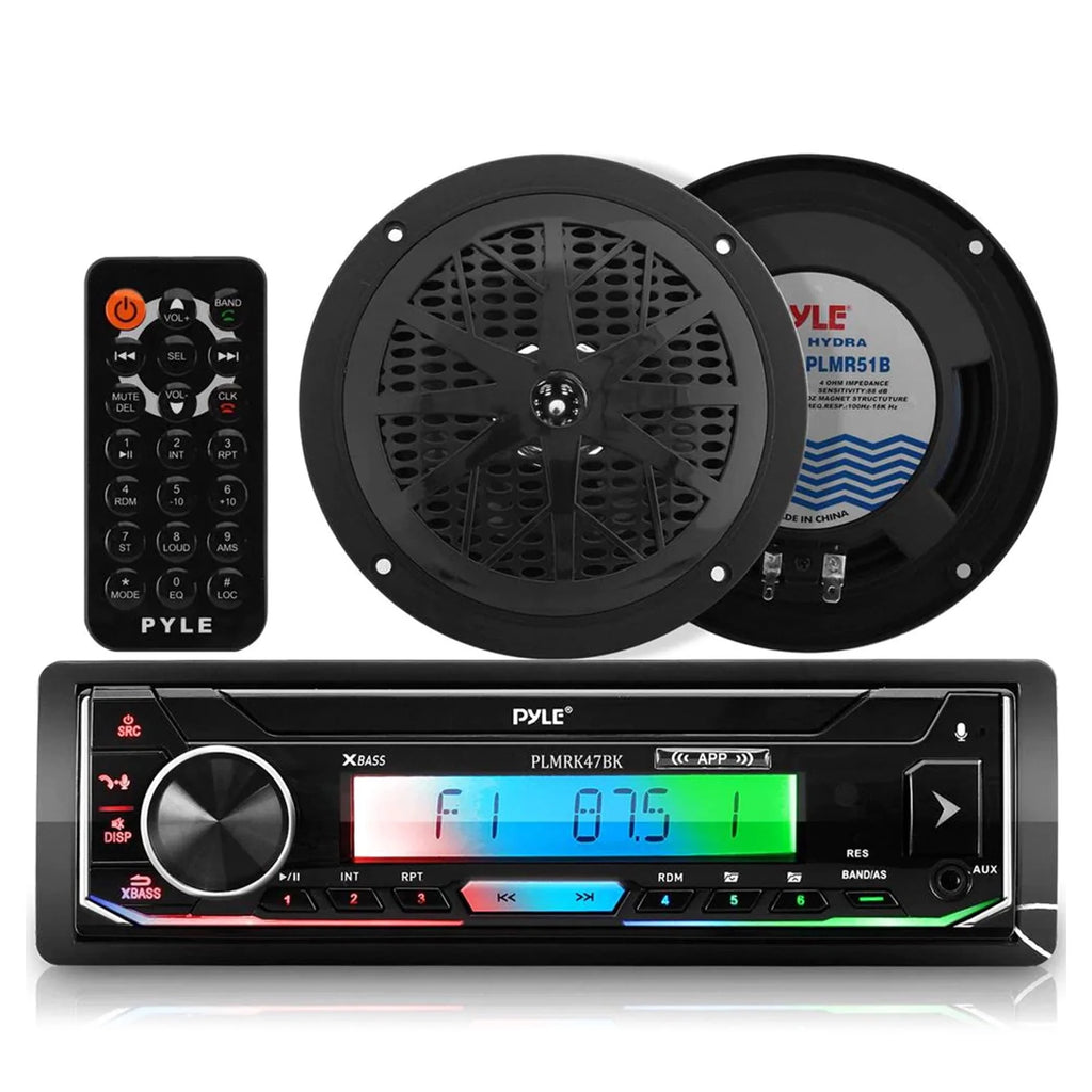 300 W Bluetooth Marine Stereo Receiver & Speaker Kit Z557