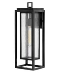 1-Light Large Outdoor Wall Lantern with Clear Seedy Glass G3244