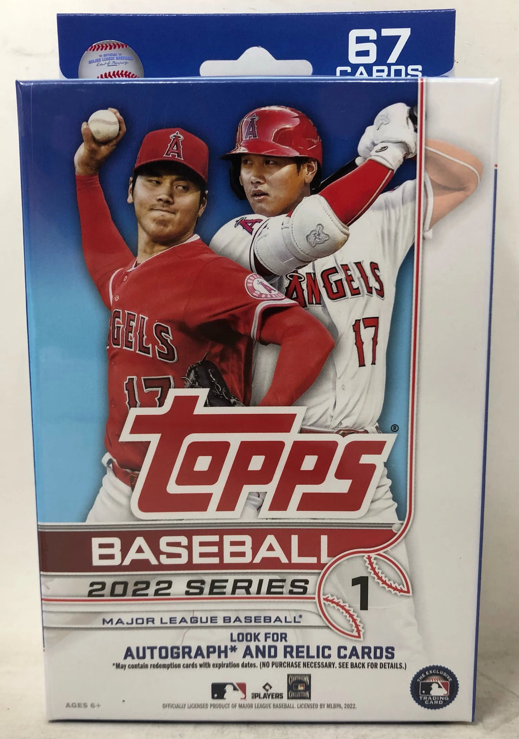 Baseball Cards Hanger Box F5534