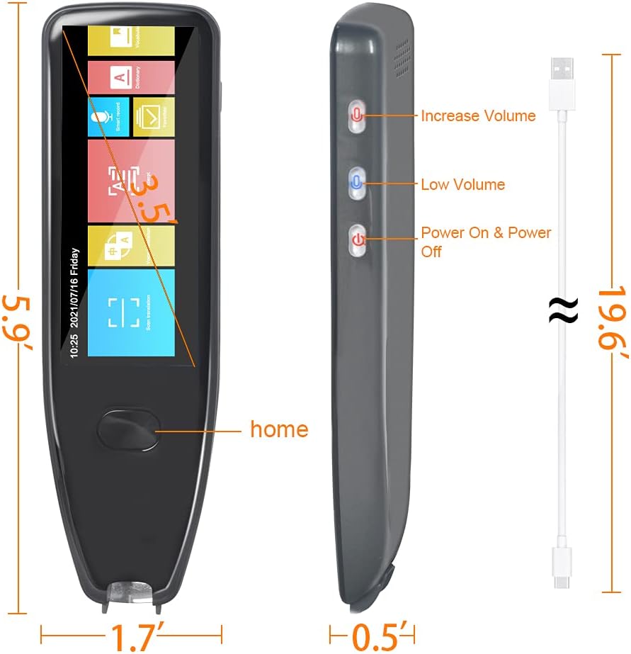 Scanning Translator Pen for 116 Languages V399