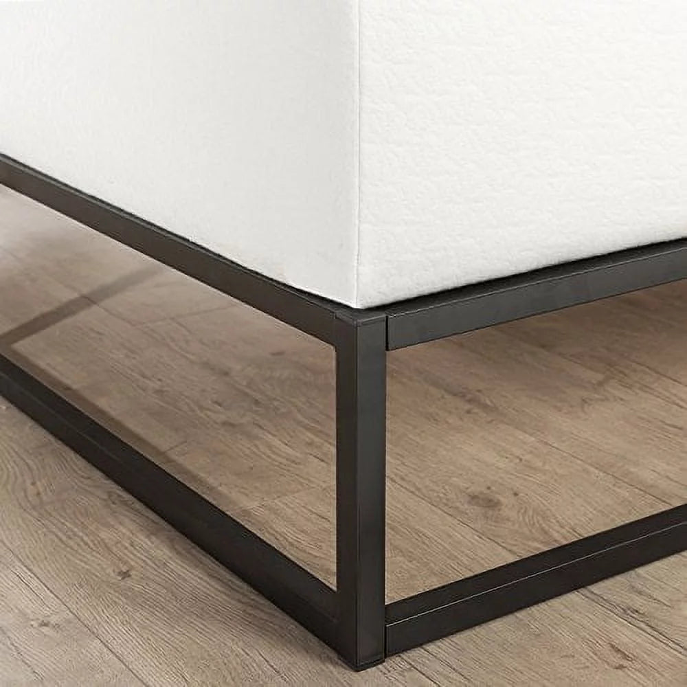 Queen Size Wood Slat Platform Bed Frame T4302
