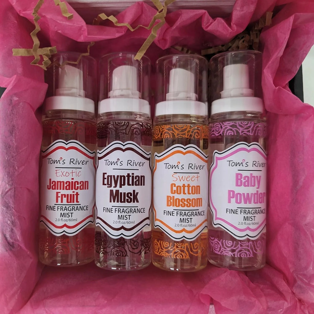 4 Pc Fine Fragrance Body Mist Set C693