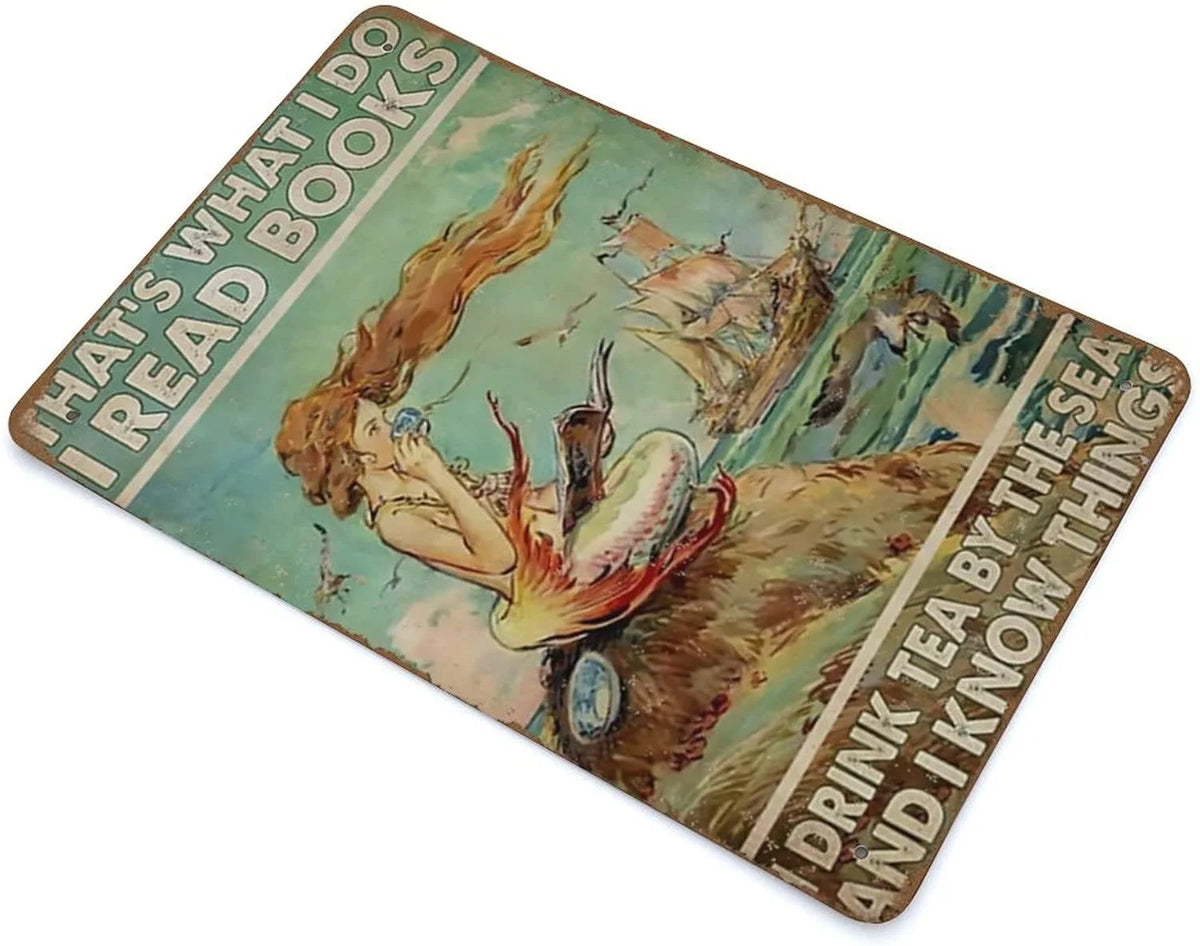Vintage Metal Sign 8"x12" O468