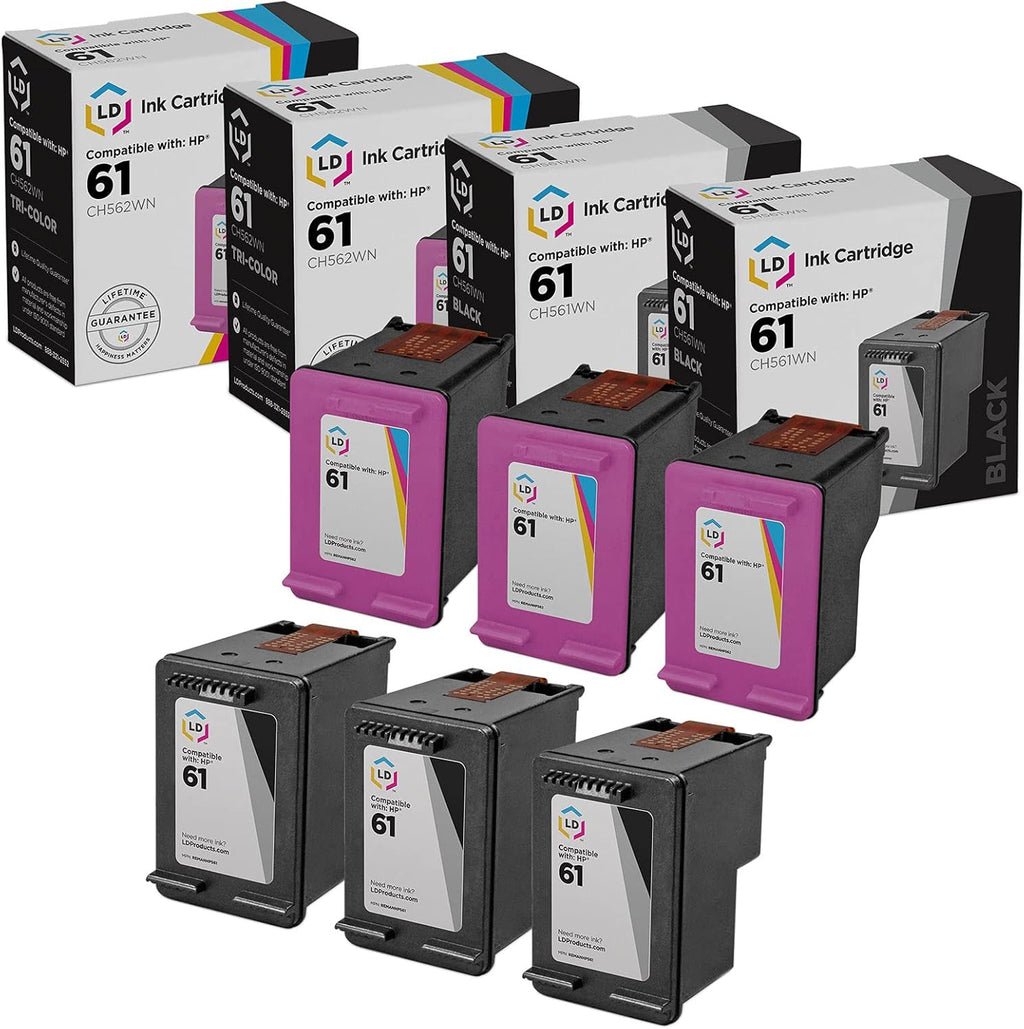 Set of 6 High Yield Ink Cartridges E81292