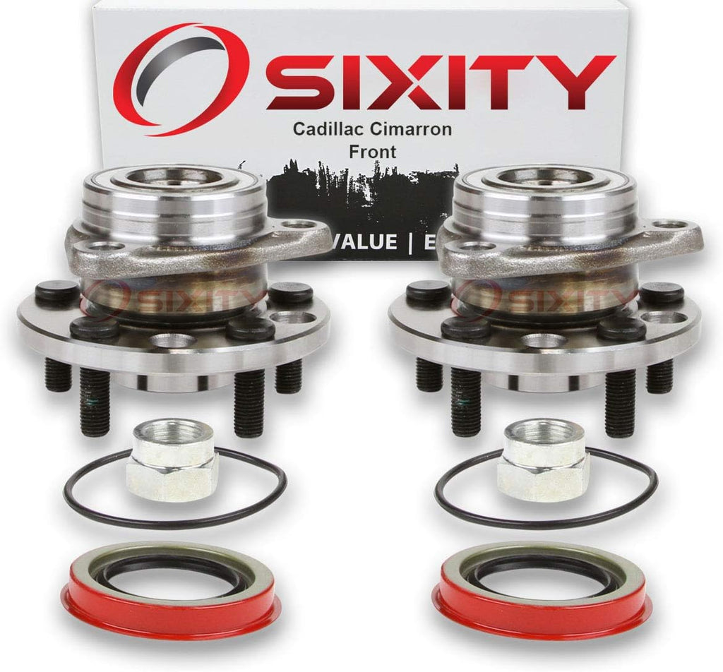 Front Wheel Bearing & Hub Assembly Pair E775933