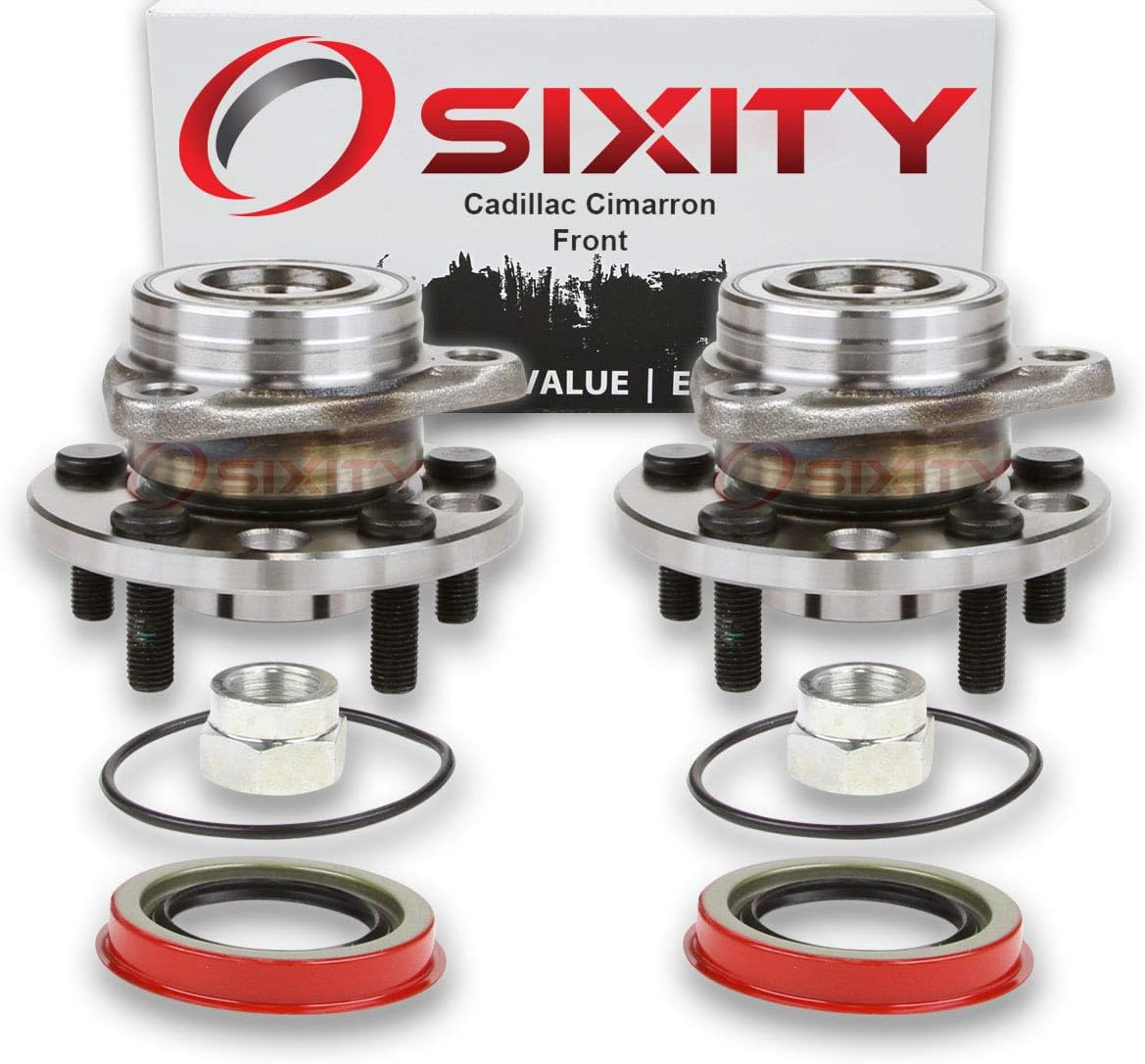 Front Wheel Bearing & Hub Assembly Pair E775933