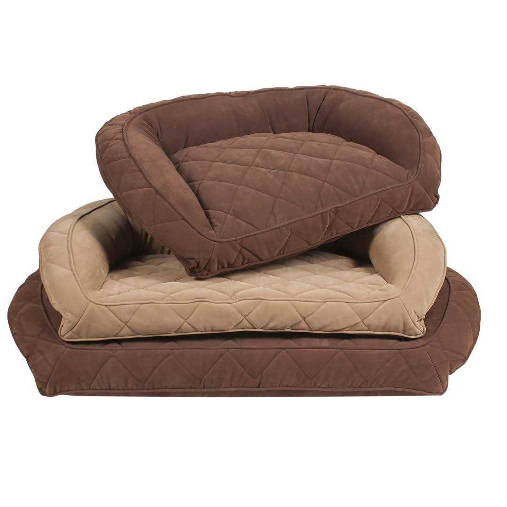 Quilted Microfiber Bolster Bed G2464