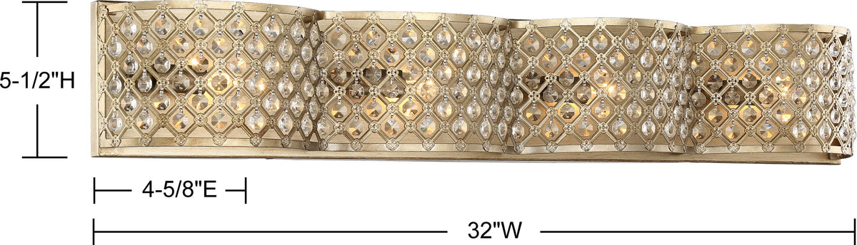 4 Light Bath Bar B49386