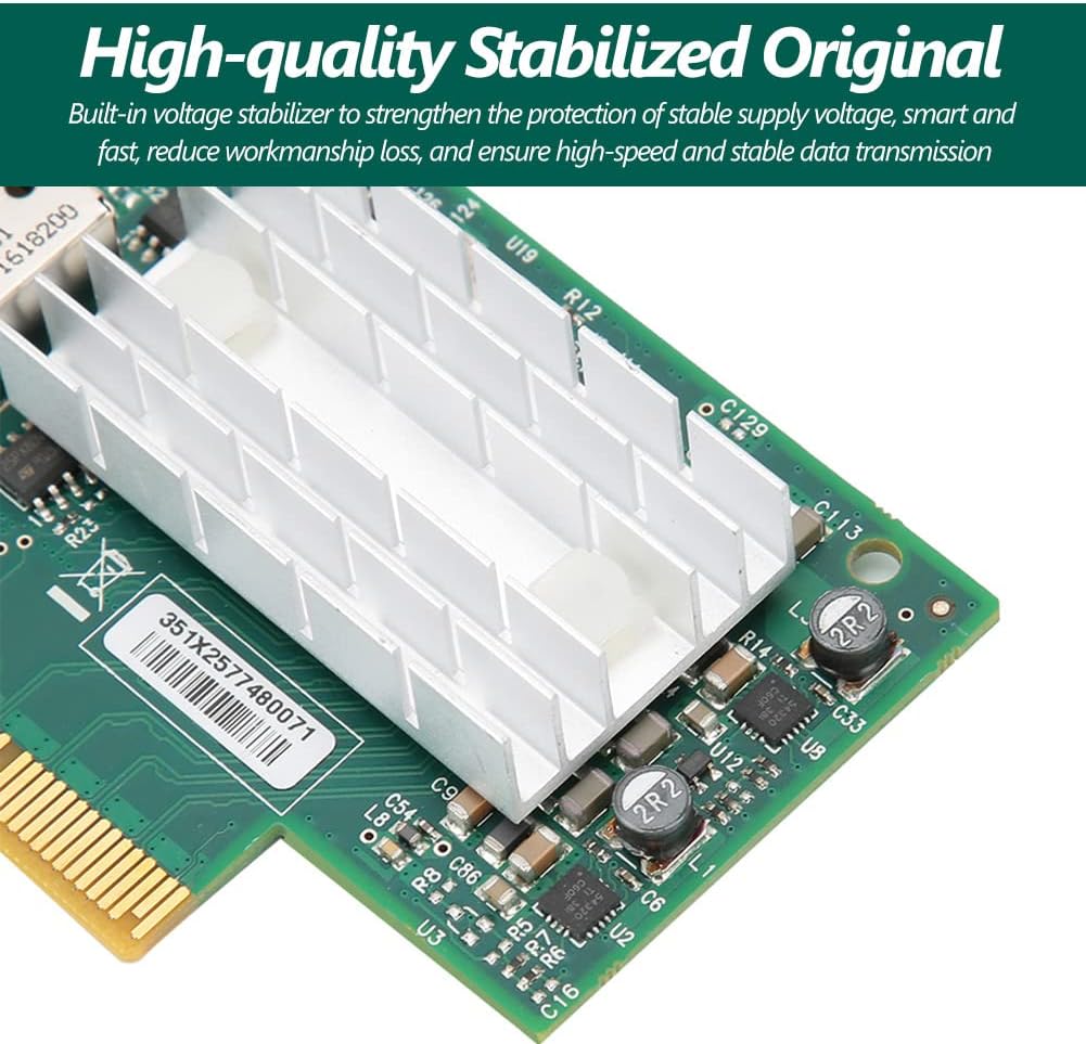 10 Gigabit SFP Fiber Optic Network Card X70560