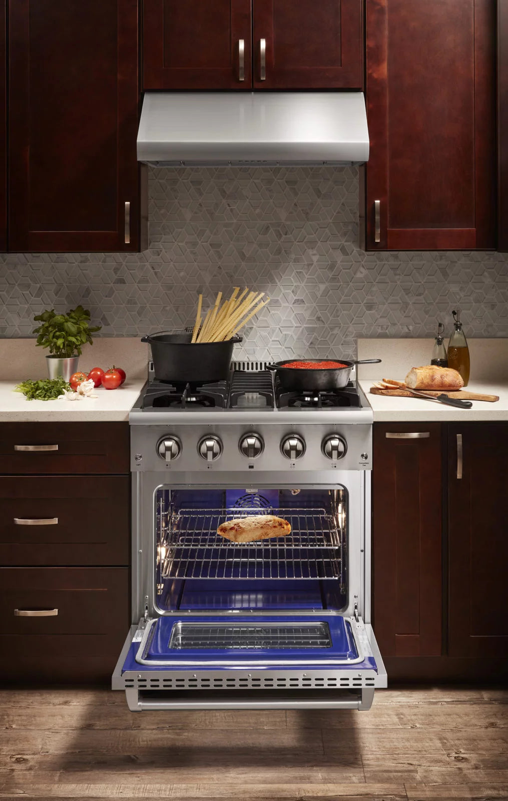 30-Inch Gas Range Stainless Steel O658
