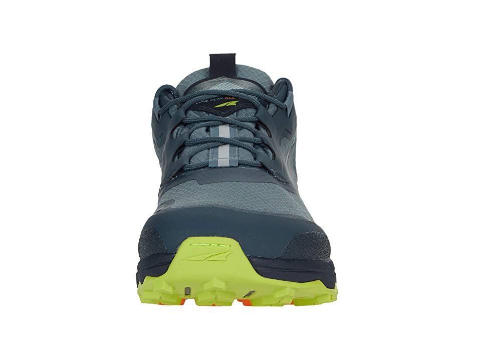 Gray/Lime Low Trail Running Shoes L718001