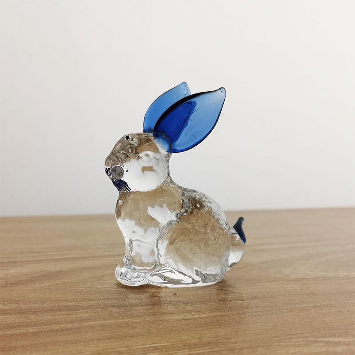 Blue Crystal Rabbit Figurine Ornament U178041