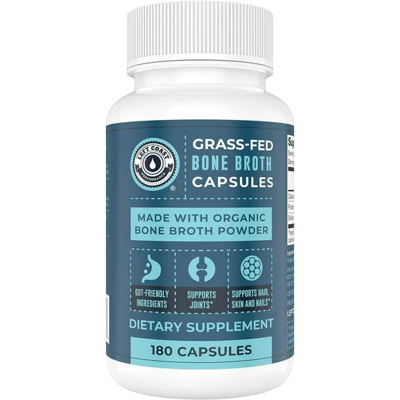 Grass-Fed Bone Broth Capsules 180 Ct Z58902