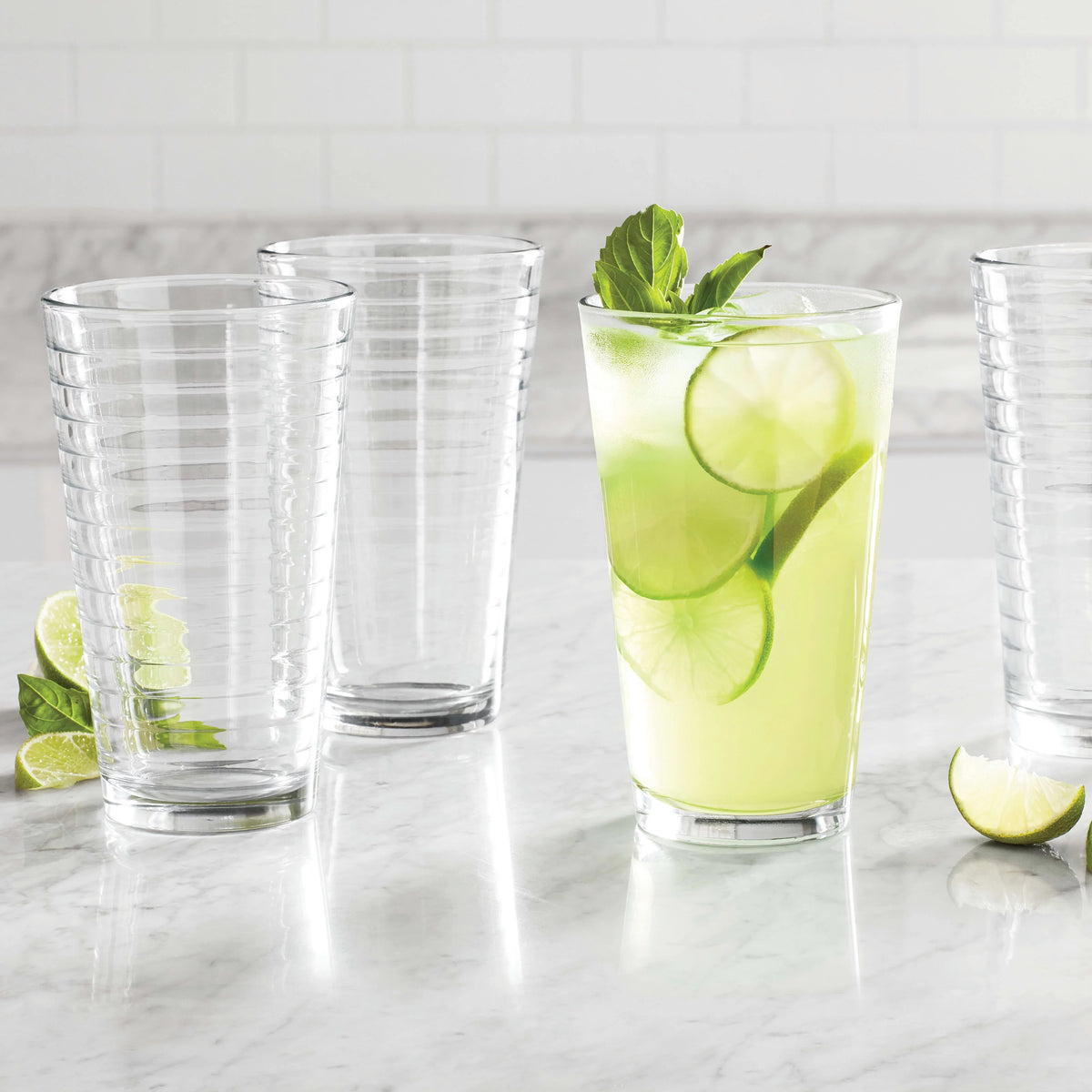 Drinking Glasses, 16.2 oz, Set of 8 A675171