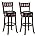 Cappuccino Swivel Stool, 29-Inch, Pack of 2 L585271