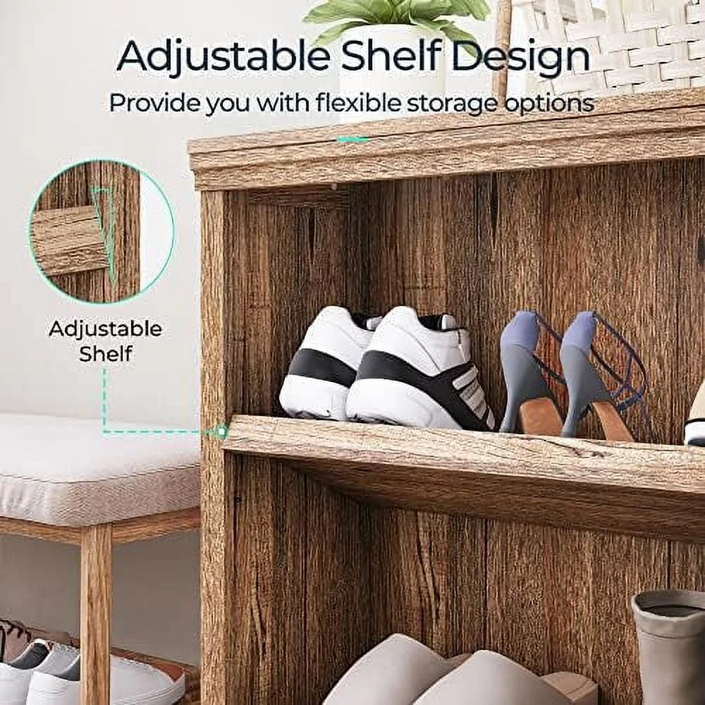 5- Bookcase Bookshelves Floor Standing Display Shelves 68 in Tall Light Brown K33492