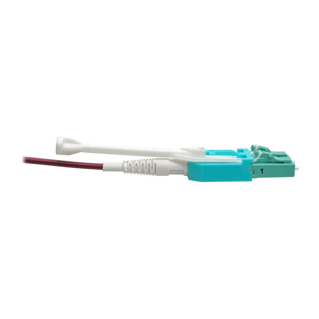OM4 Fiber Optic Patch Cable 3.3 ft Magenta K584764