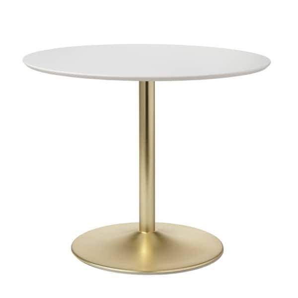 Round Faux Marble Dining Table H5365