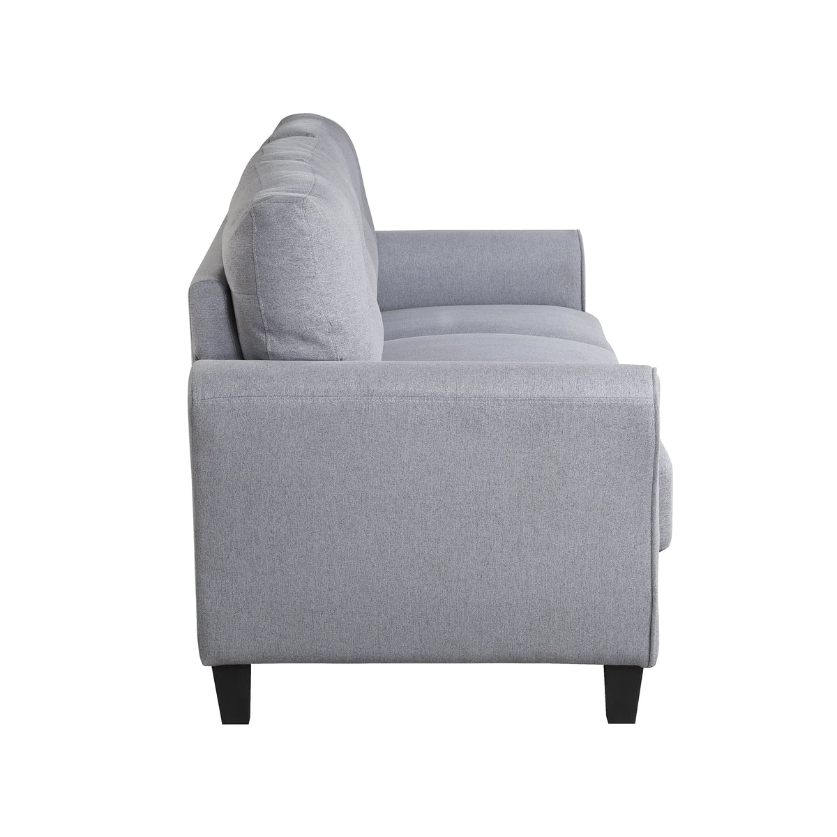 58" Gray Upholstered 2 Seater Sofa X2580