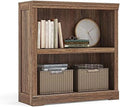 5- Bookcase Bookshelves Floor Standing Display Shelves 68 in Tall Light Brown K33492