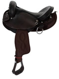 Black 16inch Endurance Saddle N32570