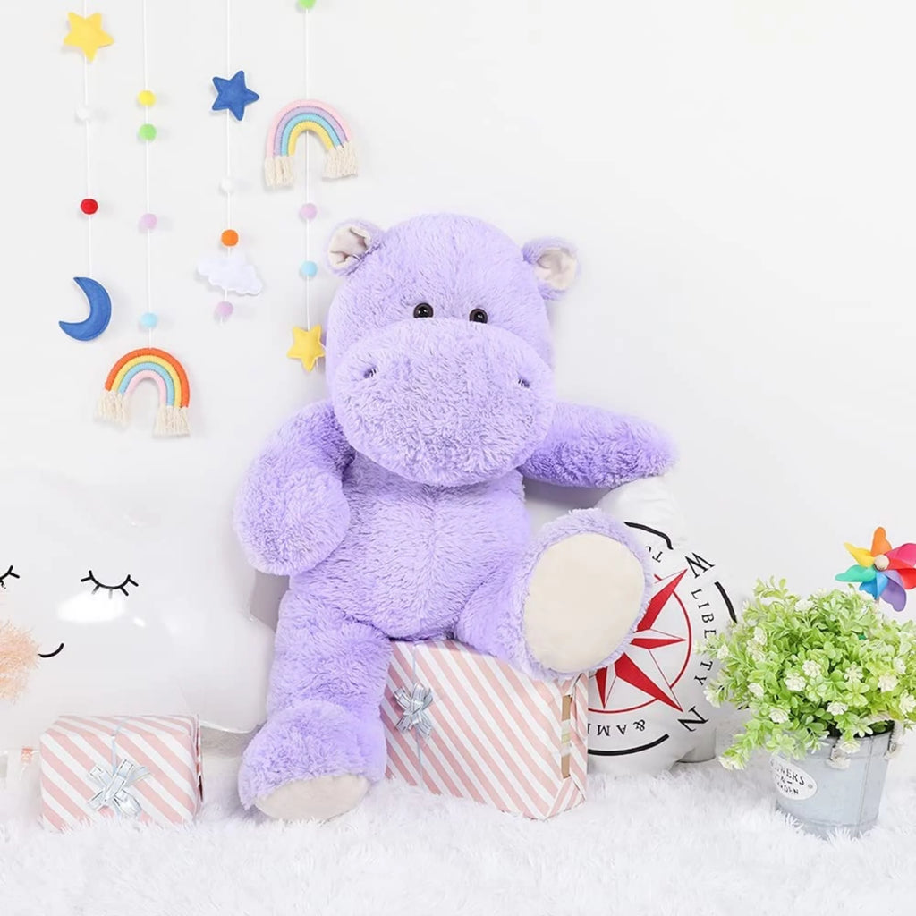 36" Giant Hippopotamus Stuffed Animal Plush Toy Y561646