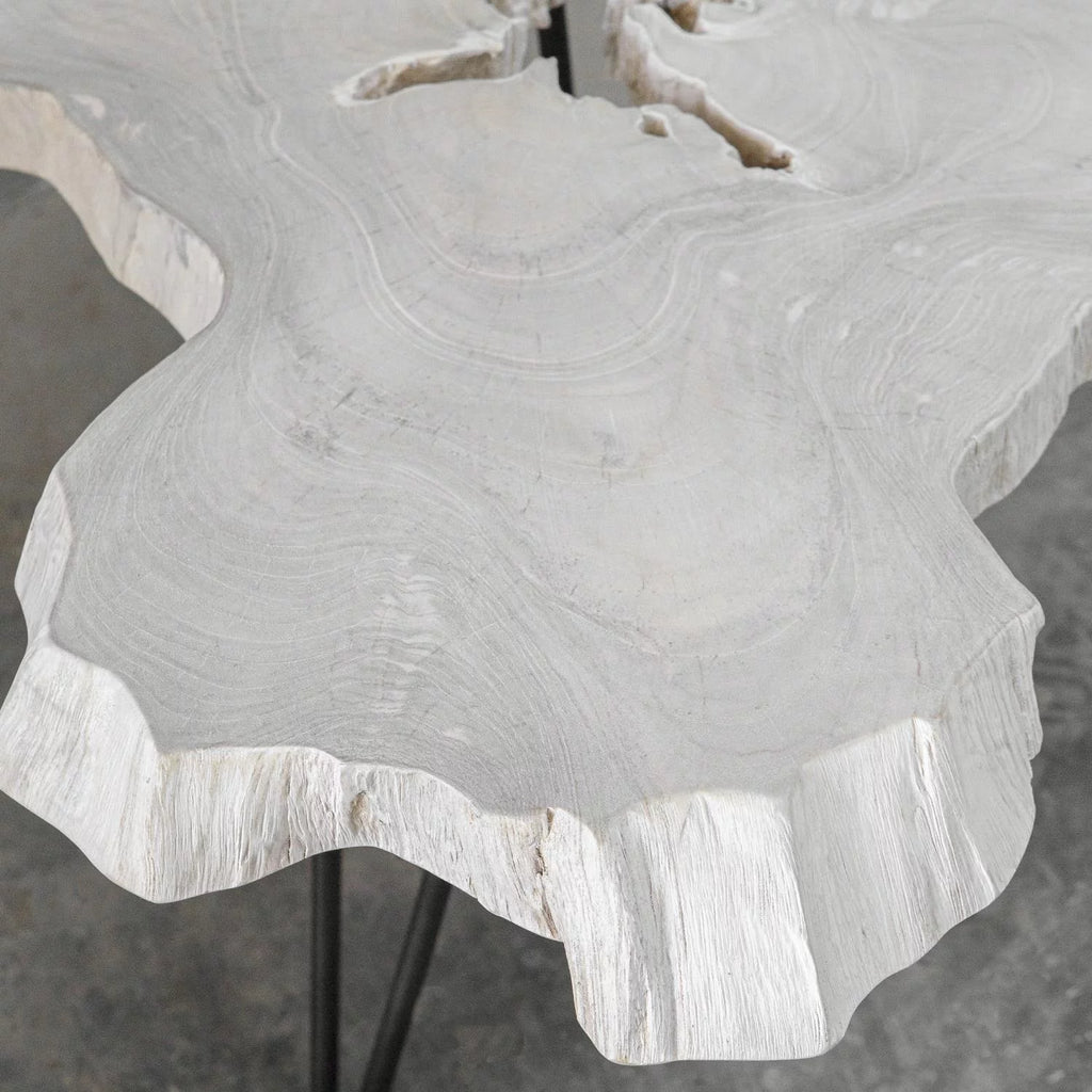Bleached Teak Coffee Table B936