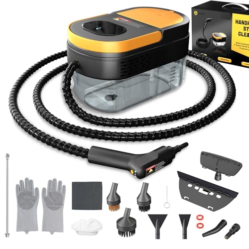 Portable Steam Cleaner with 15 pcs Accessories R566834
