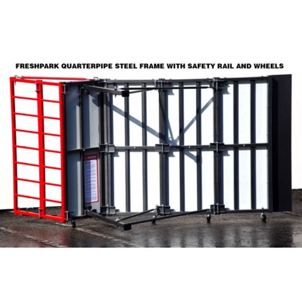 4 ft. Skateboard Quarter Obstacle Pipe W4394