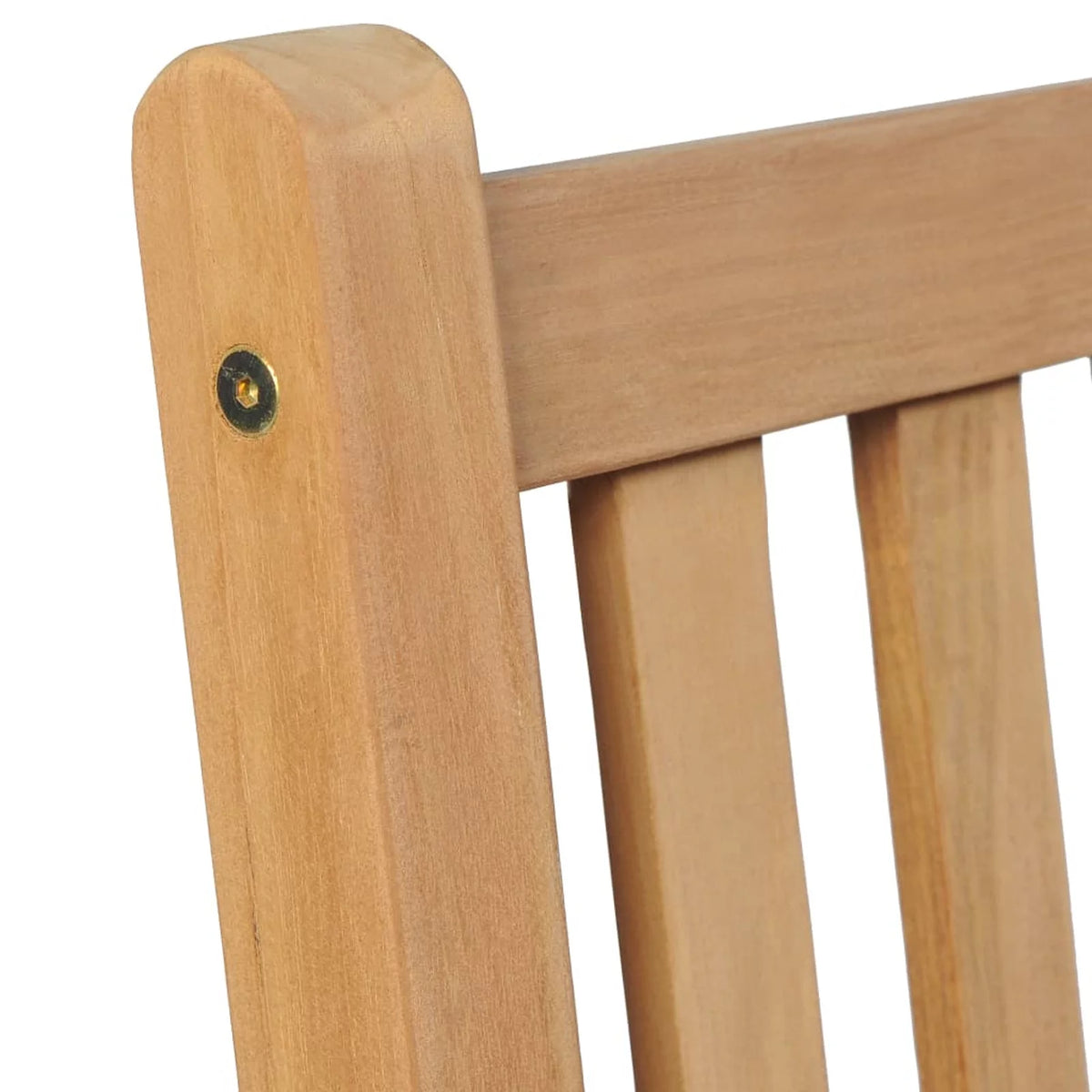 2 pcs Solid Teak Wood Patio Chairs B38118