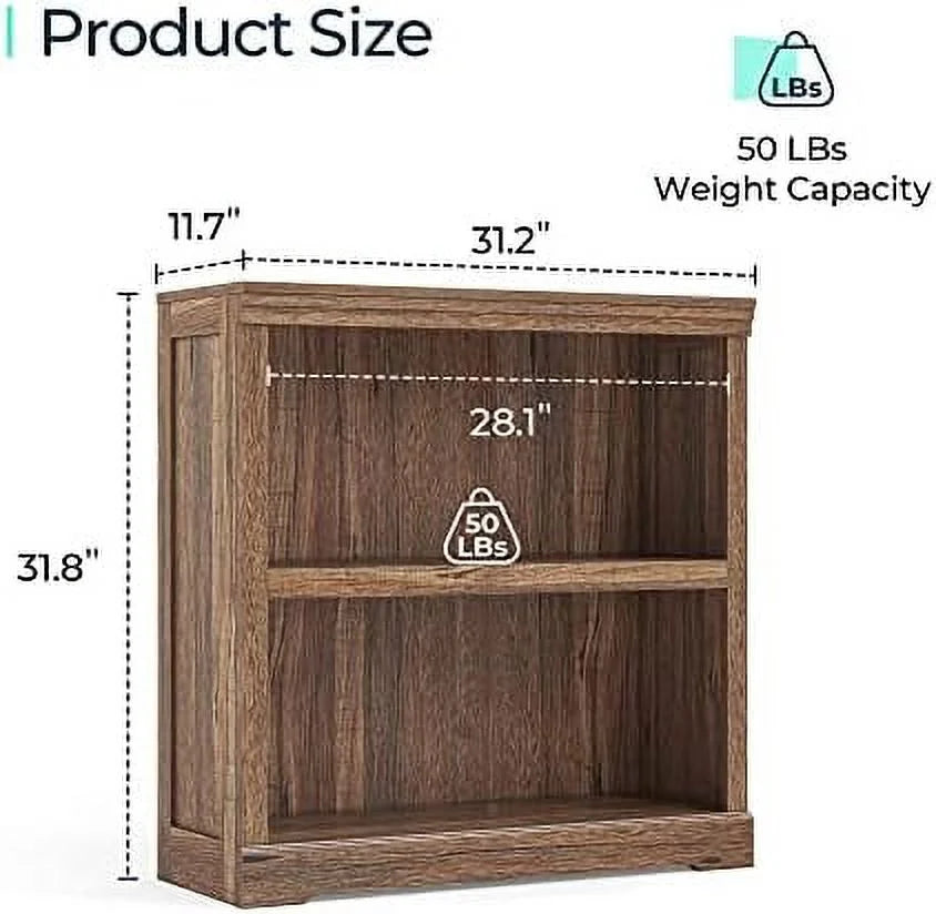 5- Bookcase Bookshelves Floor Standing Display Shelves 68 in Tall Light Brown K33492