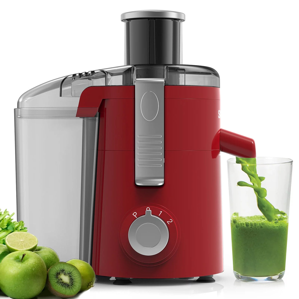 Red 3 Speed Juicer Machine E230