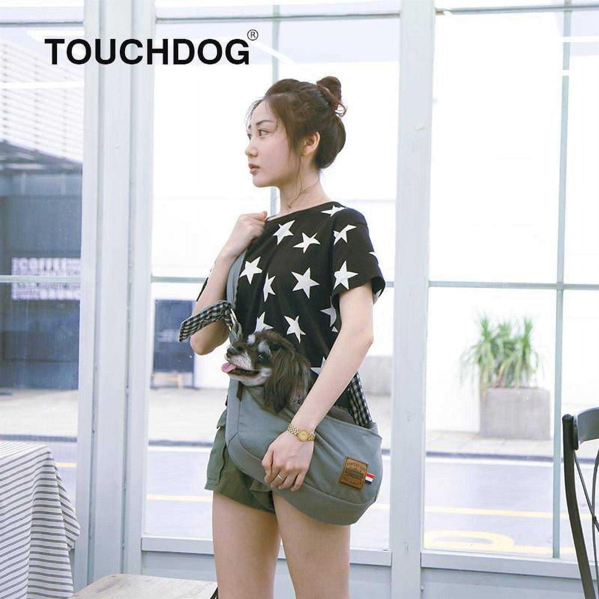 Over-The-Shoulder Hands-Free Pet Carrier C6656