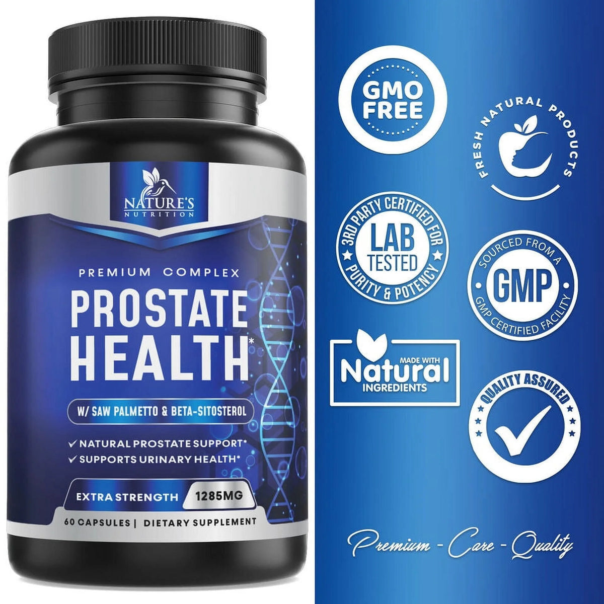 Saw Palmetto 1285mg 60 Capsules Q349386