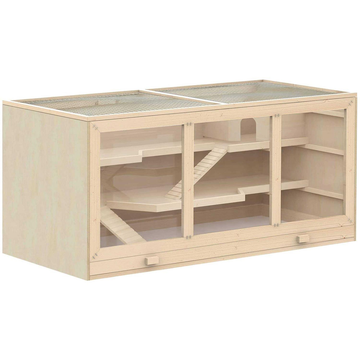 Extra Large Wooden Small Animal Habitat D5864