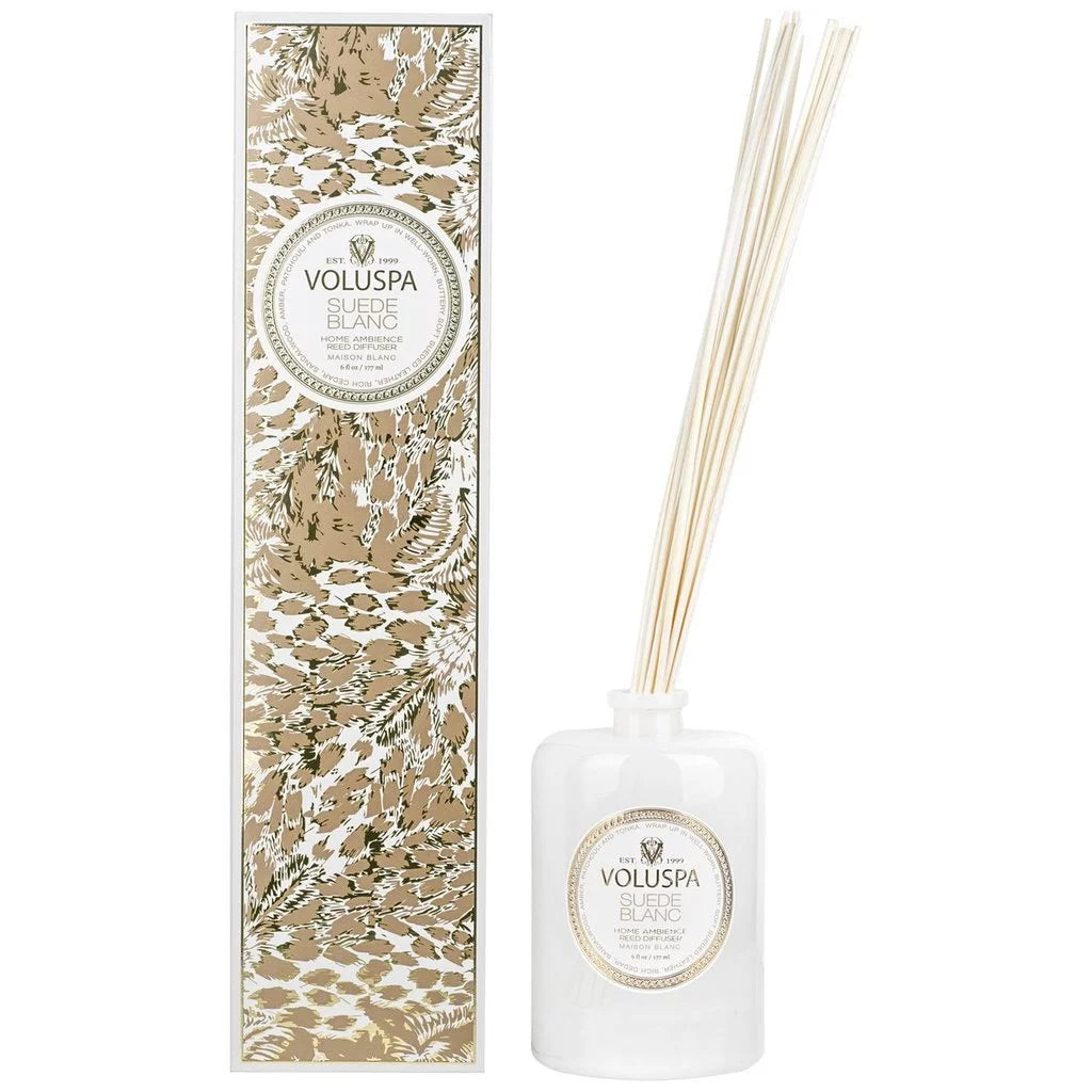 Suede Blanc Reed Diffuser 6 fl oz B968