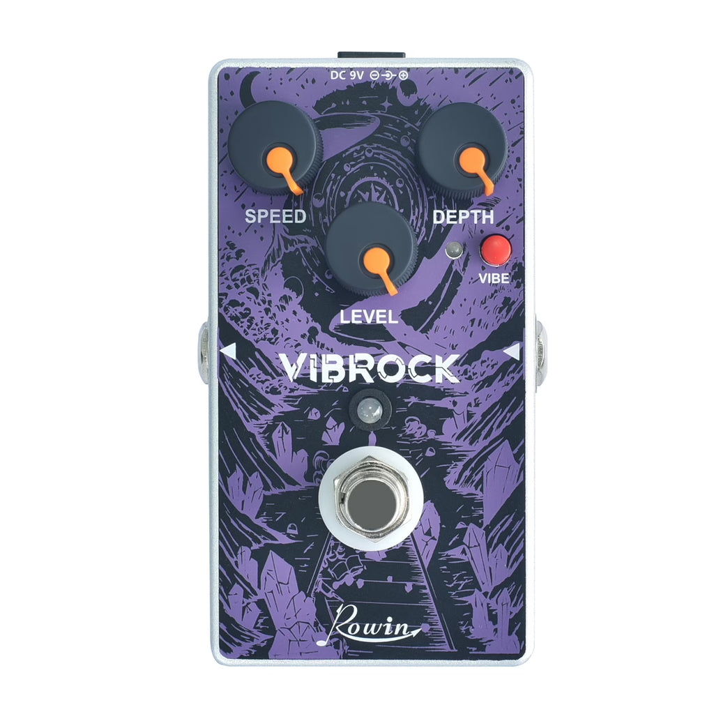 Chorus Guitar Effect Pedal with Speed Depth Control Knobs True Bypass Metal Shell J580735